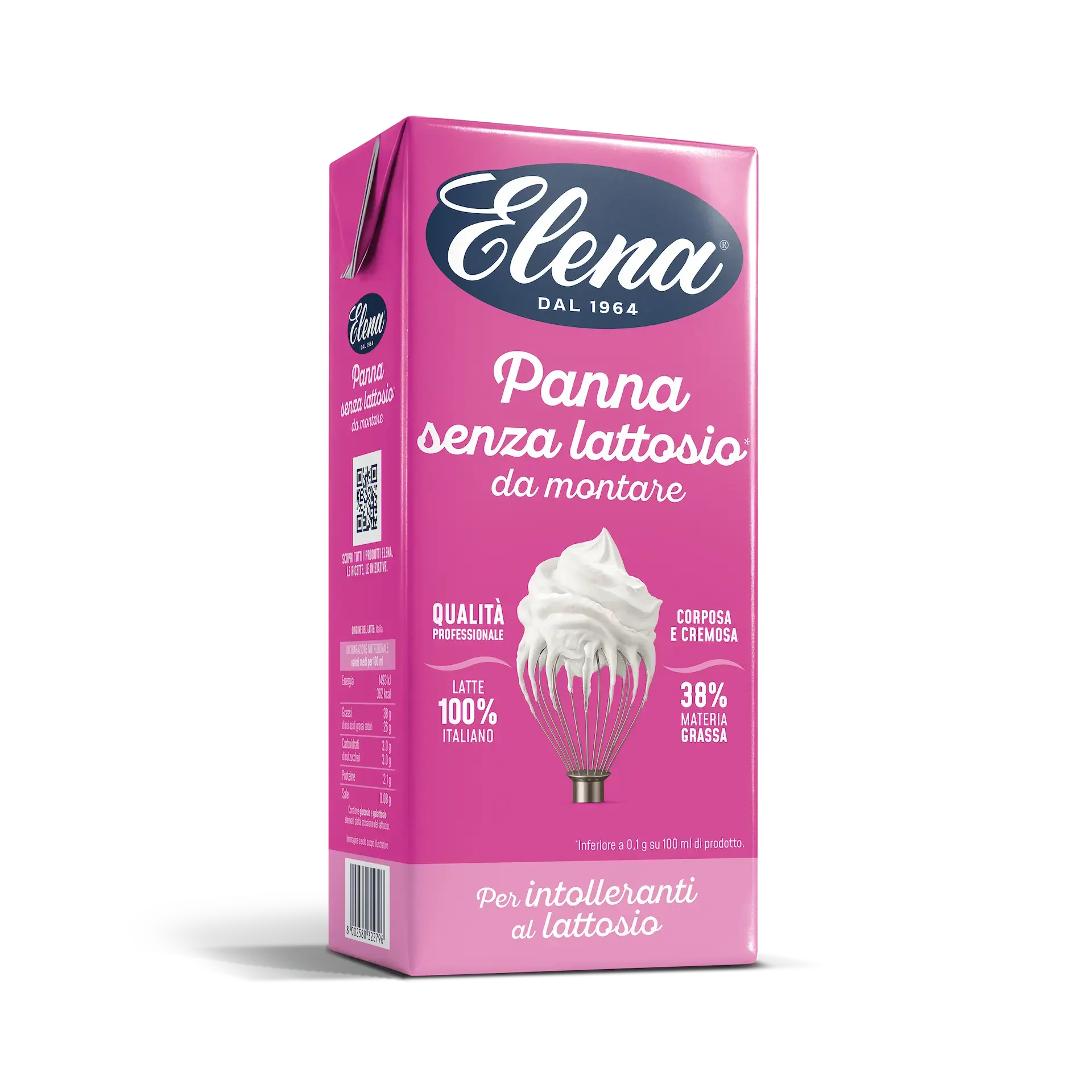 Render Elena Panna Senza Lattosio
